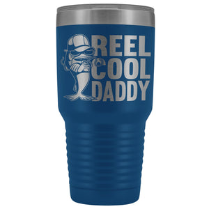 Reel Cool Daddy 30oz.Tumblers Daddy Travel Coffee Mug blue