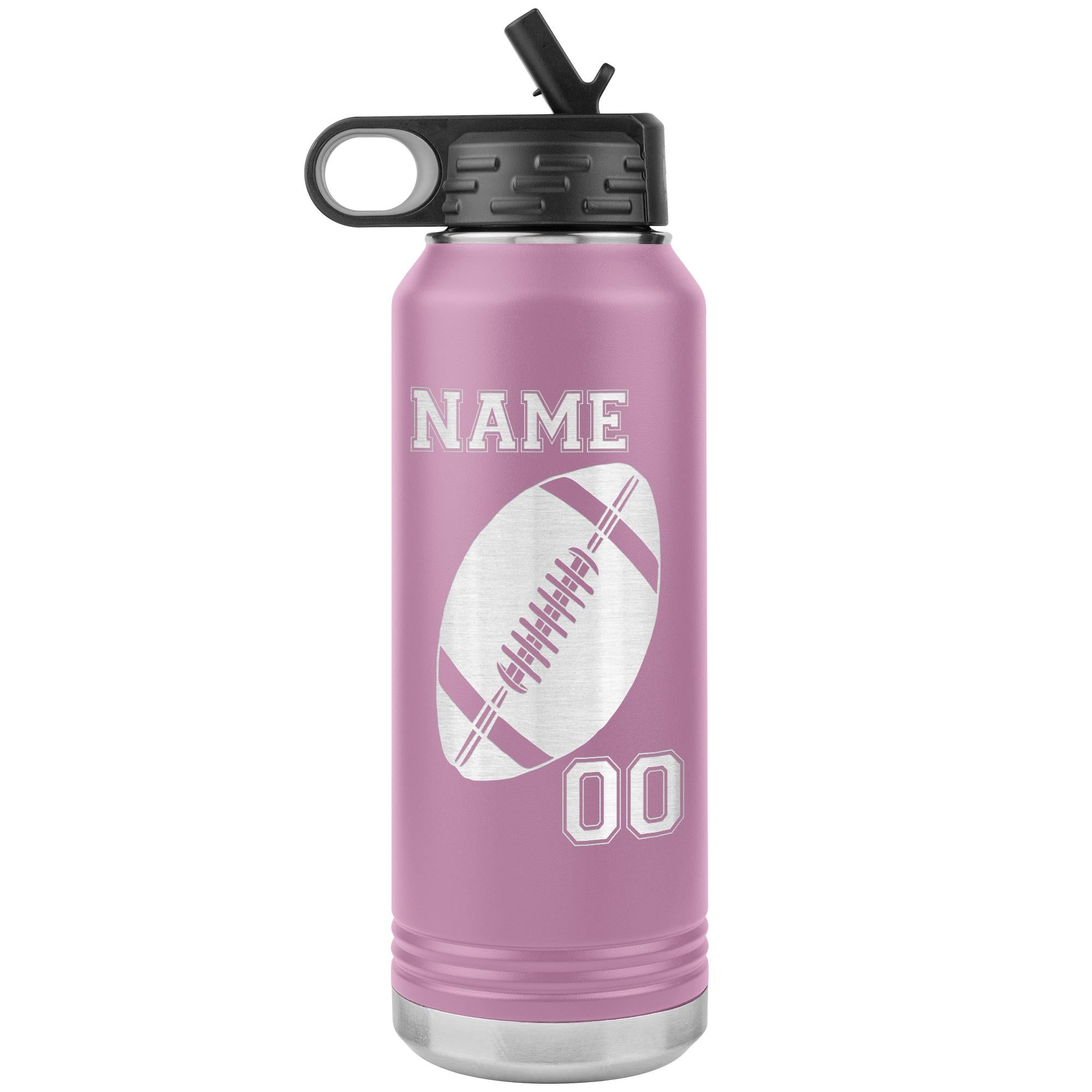  Alterd Industries Soccer Water Bottle - Personalized Soccer  Gift, Player Water Bottle, 32oz insulated tumbler with lid, Soccer Water  Bottle for Girls, For Boys